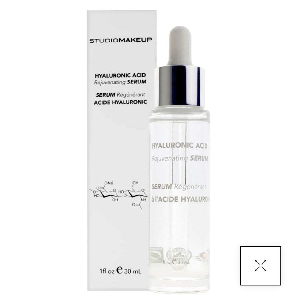 NWT STUDIOMAKEUP Hyaluronic Acid Rejuvenating Serum. 1 fl oz (30 mL).